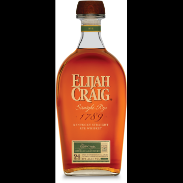 Elijah Craig Straight Rye