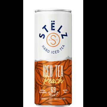 Stëlz Hard Seltzer Iced Tea Peach