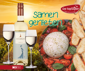 Gegrilde tomaatjes met burrata en Condesa de Leganza Verdejo- uw topSlijter 