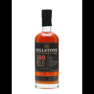 Millstone Dutch Rye 100 Whisy Whisky Zuidam Distillers