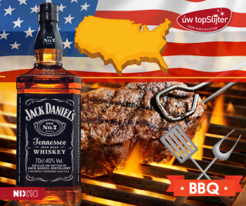 Jack Daniel's Black - BBQ - Green Egg - uw topSlijter