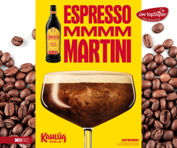 Kahlua - Espresso Martini cocktail uw topSlijter nb