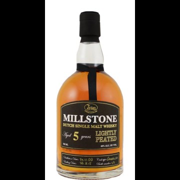 Millstone Dutch Lightly Peated Whisky 5 Years Old  Zuidam Distillers