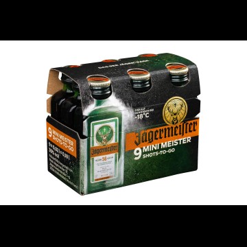 Jägermeister Mini Meister 9 Shots-to-go